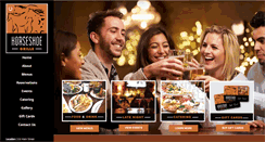 Desktop Screenshot of horseshoegrille.com